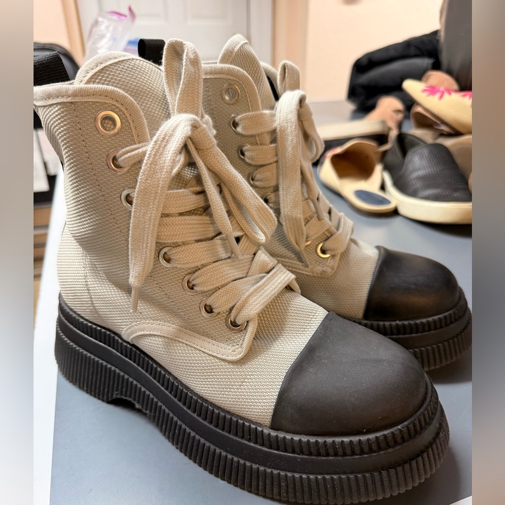 Ganni Ribbed Sole Footwear